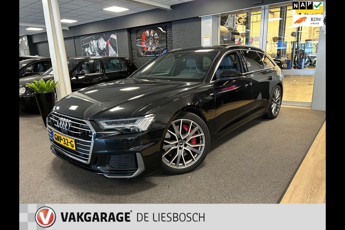 Audi A6 Avant 55 TFSI e quattro Pro Line S Competition / B&O / panorama-dak / trekhaak / sfeer verlichting / leder