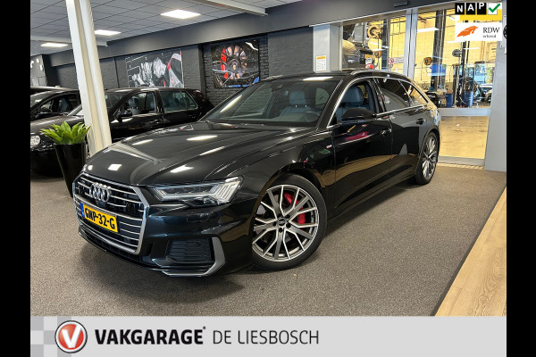 Audi A6 Avant 55 TFSI e quattro Pro Line S Competition / B&O / panorama-dak / trekhaak / sfeer verlichting / leder