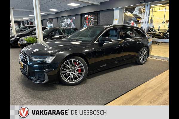 Audi A6 Avant 55 TFSI e quattro Pro Line S Competition / B&O / panorama-dak / trekhaak / sfeer verlichting / leder