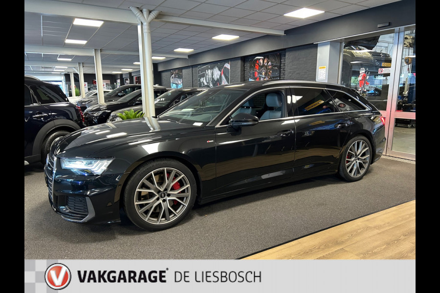 Audi A6 Avant 55 TFSI e quattro Pro Line S Competition / B&O / panorama-dak / trekhaak / sfeer verlichting / leder