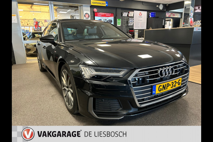 Audi A6 Avant 55 TFSI e quattro Pro Line S Competition / B&O / panorama-dak / trekhaak / sfeer verlichting / leder