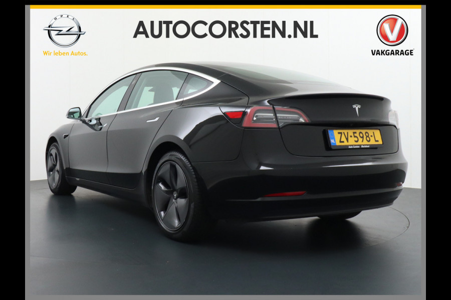 Tesla Model 3 SR+60kWh 325PK AutoPilot FSD.vb Leer PanoDak Adaptive cruise 18" Camera's Elektr.-Stuur+Stoelen+Spiegels+Geheugen+Easy-Entry+Ver Ecc Navigatiesysteem full map LED-a+v Comfortstoel(en) ACC Dual-ECC DAB Voorverwarmen interieur via App Keyless via Telefoonsleutel One-Pedal-Drive Origin. NLse auto !