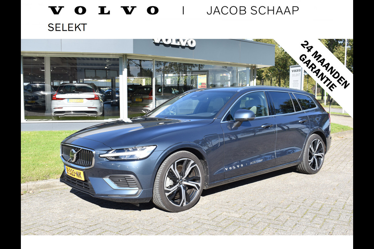 Volvo V60 T6 350PK Automaat Recharge AWD Plus Bright | ACC | Panoramadak | 360 camera | Stuurverwarming | 19"LMV | Elektr. stoel