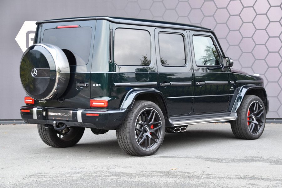 Mercedes-Benz G-Klasse 63 AMG STOELVERWARMING | TREKHAAK | AMBIENTEVERLICHTING | NAPPA LEDER |  DAK | BURMESTER AUDIO | 360 CAMERA | MEMORY | SUÉDE HEMELBEKLEDING | SPORTUITLAAT | EXTRA GROTE BENZINETANK | ETC.