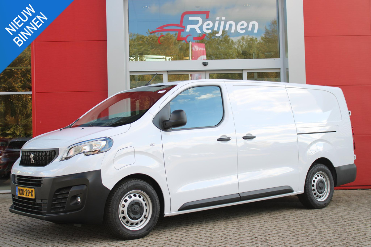 Peugeot e-Expert LONG (L3) 75 kWh 136PK 3-FASE | SCHUIFDEUREN LINKS EN RECHTS | NAVIGATIE 10" TOUCHSCREEN | ACHTERUITRIJ CAMERA | APPLE CARPLAY/ANDROID AUTO | PARKEERSENSOREN | CRUISE CONTROL | DAB+ RADIO | 3-ZITS | LAADRUIMTE PAKKET | PACK MODUWORK |