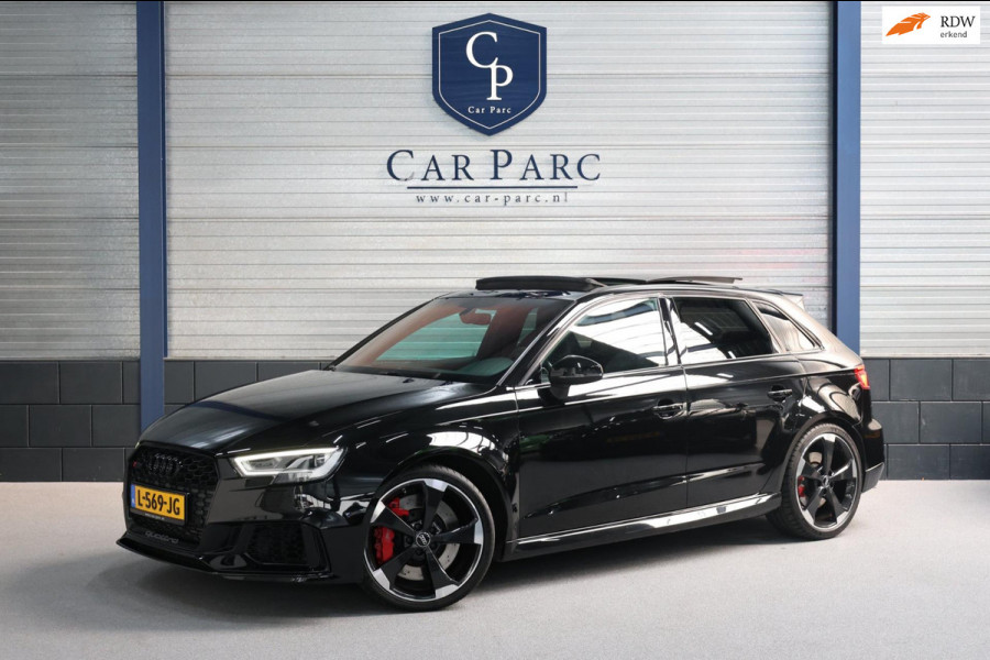 Audi RS3 Sportback 2.5 TFSI quattro MATRIX-LED/VIRTUAL/SCHUIFDAK/SFEER/LEDER+S.VERWARMING/LMV/CAM/ACC/ECC/12 MND GARANTIE!