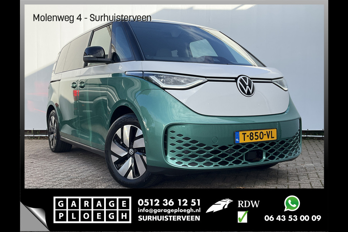 Volkswagen ID. Buzz 5-Pers 1st 77kWh 204pk Adap.cruise. Camera Carplay Beauty!