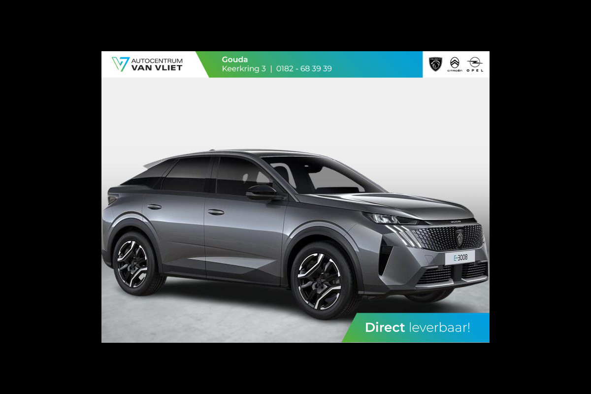 Peugeot E-3008 Allure Avantage 73kWh 210pk | €2.950,- Subsidie (SEPP) | Warmtepomp | Panoramic navigation Pack | 360 vision & Drive Assist Pack