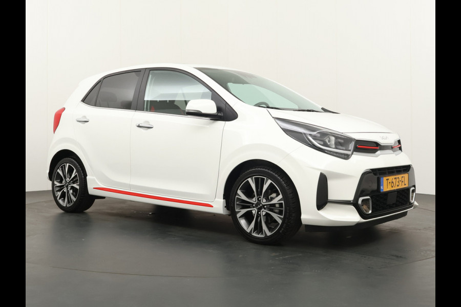 Kia Picanto 1.0 T-GDi GT-Line 5p - Cruise Control - Leder - Climate Control - Navigatie - Apple/Android Carplay - Fabrieksgarantie tot 07-06-2030