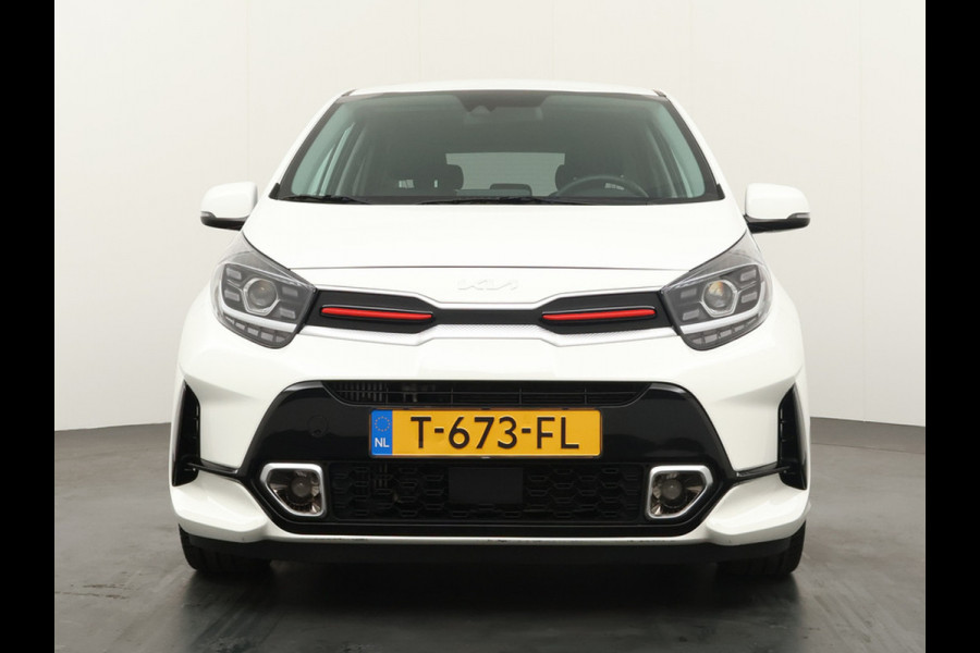 Kia Picanto 1.0 T-GDi GT-Line 5p - Cruise Control - Leder - Climate Control - Navigatie - Apple/Android Carplay - Fabrieksgarantie tot 07-06-2030