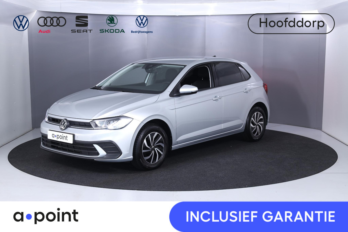 Volkswagen Polo 1.0 TSI Life 95 pk Automaat (DSG) | Verlengde garantie | Navigatie | Parkeersensoren | Achteruitrijcamera | Adaptieve cruise control | Stoelverwarming |