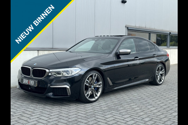 BMW 5 Serie M550i xD M PACK FULL PANO 360 CAMERA ECC PDC LED LEDER