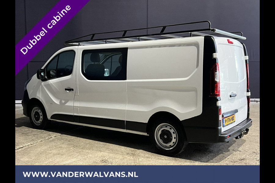 Opel Vivaro 1.6 CDTI L2H1 Dubbele cabine Euro6 Airco | 5-Zits | Navigatie | Trekhaak Imperiaal, LED, Cruisecontrol, Parkeersensoren