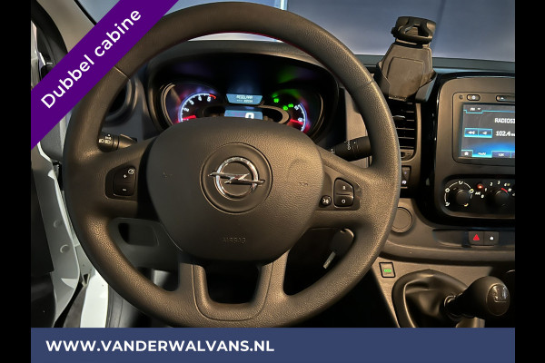 Opel Vivaro 1.6 CDTI L2H1 Dubbele cabine Euro6 Airco | 5-Zits | Navigatie | Trekhaak Imperiaal, LED, Cruisecontrol, Parkeersensoren