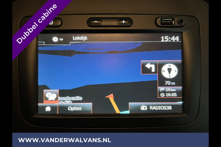 Opel Vivaro 1.6 CDTI L2H1 Dubbele cabine Euro6 Airco | 5-Zits | Navigatie | Trekhaak Imperiaal, LED, Cruisecontrol, Parkeersensoren