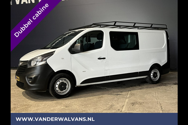 Opel Vivaro 1.6 CDTI L2H1 Dubbele cabine Euro6 Airco | 5-Zits | Navigatie | Trekhaak Imperiaal, LED, Cruisecontrol, Parkeersensoren