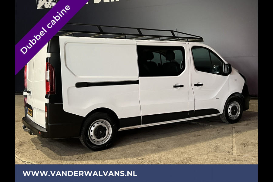 Opel Vivaro 1.6 CDTI L2H1 Dubbele cabine Euro6 Airco | 5-Zits | Navigatie | Trekhaak Imperiaal, LED, Cruisecontrol, Parkeersensoren