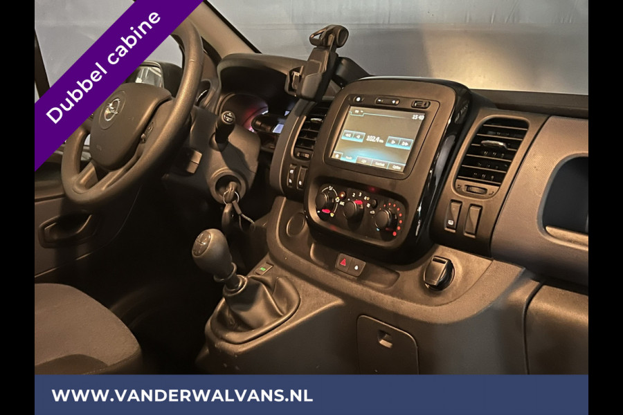 Opel Vivaro 1.6 CDTI L2H1 Dubbele cabine Euro6 Airco | 5-Zits | Navigatie | Trekhaak Imperiaal, LED, Cruisecontrol, Parkeersensoren