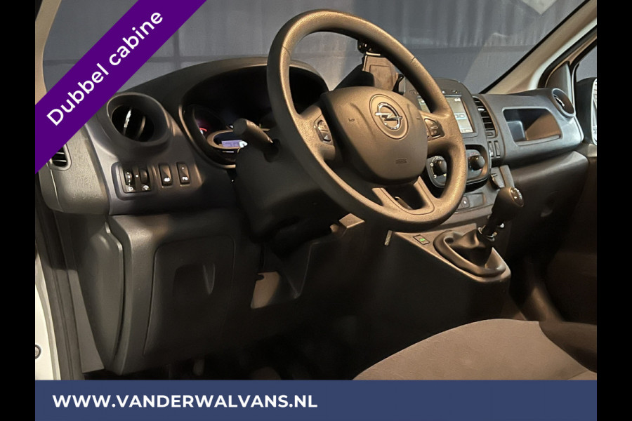 Opel Vivaro 1.6 CDTI L2H1 Dubbele cabine Euro6 Airco | 5-Zits | Navigatie | Trekhaak Imperiaal, LED, Cruisecontrol, Parkeersensoren