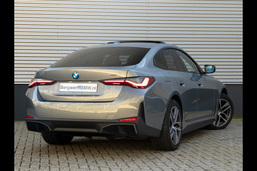 BMW i4 eDrive40 - Dak - Camera - Stoel + Stuurwiel Verwarmd - Leder Interieur