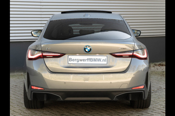 BMW i4 eDrive40 - Dak - Camera - Stoel + Stuurwiel Verwarmd - Leder Interieur