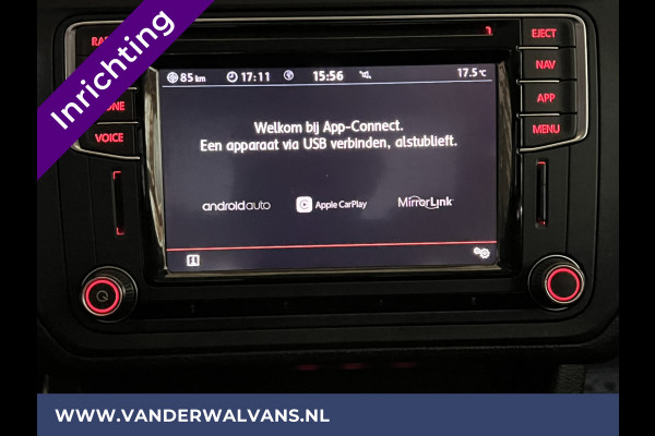 Volkswagen Caddy 2.0 TDI L2H1 Maxi inrichting Euro6 Airco | Navigatie | Apple Carplay | Omvormer Android Auto, 1500kg Trekhaak, Cruisecontrol, Parkeersensoren