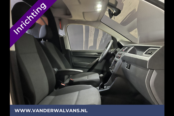 Volkswagen Caddy 2.0 TDI L2H1 Maxi inrichting Euro6 Airco | Navigatie | Apple Carplay | Omvormer Android Auto, 1500kg Trekhaak, Cruisecontrol, Parkeersensoren