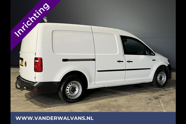 Volkswagen Caddy 2.0 TDI L2H1 Maxi inrichting Euro6 Airco | Navigatie | Apple Carplay | Omvormer Android Auto, 1500kg Trekhaak, Cruisecontrol, Parkeersensoren