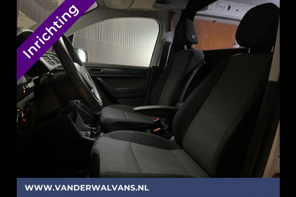 Volkswagen Caddy 2.0 TDI L2H1 Maxi inrichting Euro6 Airco | Navigatie | Apple Carplay | Omvormer Android Auto, 1500kg Trekhaak, Cruisecontrol, Parkeersensoren