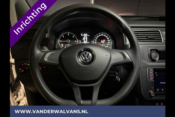 Volkswagen Caddy 2.0 TDI L2H1 Maxi inrichting Euro6 Airco | Navigatie | Apple Carplay | Omvormer Android Auto, 1500kg Trekhaak, Cruisecontrol, Parkeersensoren