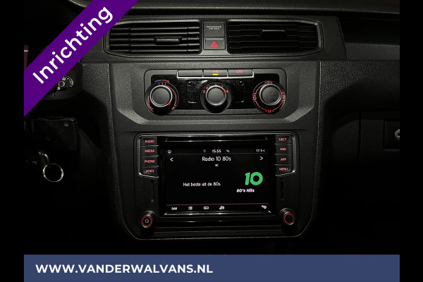 Volkswagen Caddy 2.0 TDI L2H1 Maxi inrichting Euro6 Airco | Navigatie | Apple Carplay | Omvormer Android Auto, 1500kg Trekhaak, Cruisecontrol, Parkeersensoren