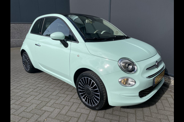 Fiat 500 Cabrio 1.2 Lounge Airco - Cruise control - ParkS-A - U-con./Radio/USB/AUX/TEL - MFL-Stuurwiel - LMV - CD+AB - Ramen E-VZ - B-Stoel IHV - B-Assist