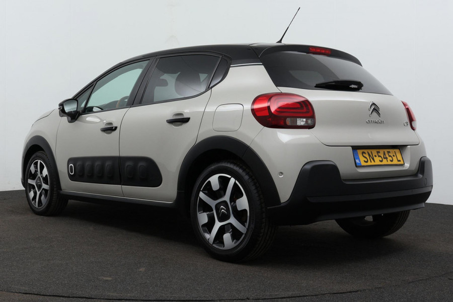 Citroën C3 1.2 PureTech S&S Shine(NL-auto, Dealer OndH, Riem Vervangen, Carplay, Camera, Navi, Airco, Cruise Con, PDC V+A, Etc)