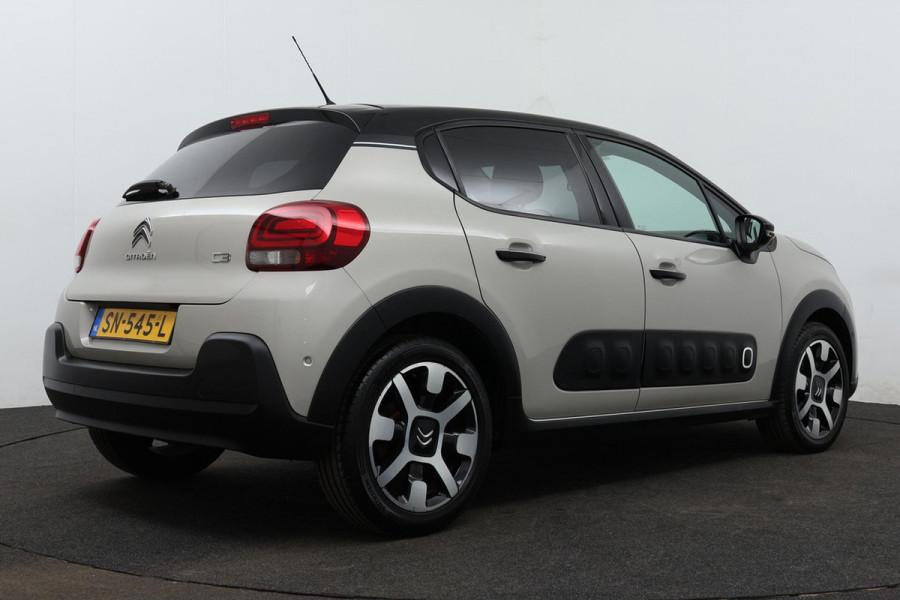 Citroën C3 1.2 PureTech S&S Shine(NL-auto, Dealer OndH, Riem Vervangen, Carplay, Camera, Navi, Airco, Cruise Con, PDC V+A, Etc)