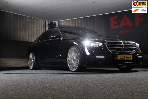 Mercedes-Benz S-Klasse 500 4MATIC Lang AMG Line / Autonoom Rijden / Head Up / 360 Camera / Acc / Burmester / Chauffeur Pakket / 22