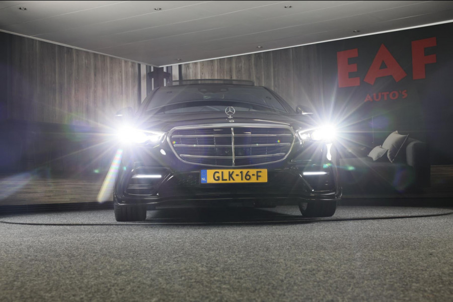 Mercedes-Benz S-Klasse 500 4MATIC Lang AMG Line / Autonoom Rijden / Head Up / 360 Camera / Acc / Burmester / Chauffeur Pakket / 22