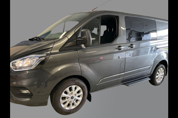 Ford Transit Custom 300 2.0 TDCI L1H1 Limited DC | 170pk Automaat | Dubbele cabine | Dubbele schuifdeur met ruit | Bijrijdersstoel | Stoelverwarming | Scherm | Camera | Achterklep