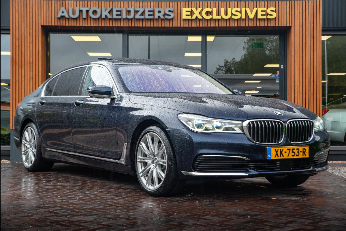 BMW 7 Serie 730Ld xDrive High Executive Digital display 20"L.M. Leder Schuif/kantel Pano Stoelverw. Stoelvent.