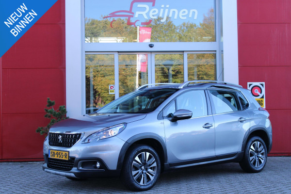 Peugeot 2008 1.2 110PK ALLURE | NAVIGATIE 10" TOUCHSCREEN | TREKHAAK | CLIMATE CONTROL | CRUISE CONTROL | LICHTMETALEN VELGEN | PARKEER SENSOREN | ALL SEASON BANDEN | REGEN/LICHT SENSOR |