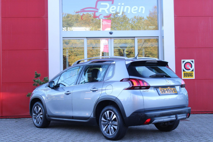 Peugeot 2008 1.2 110PK ALLURE | NAVIGATIE 10" TOUCHSCREEN | TREKHAAK | CLIMATE CONTROL | CRUISE CONTROL | LICHTMETALEN VELGEN | PARKEER SENSOREN | ALL SEASON BANDEN | REGEN/LICHT SENSOR |