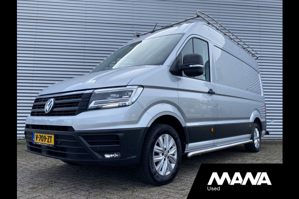 Volkswagen Crafter 35 2.0TDI 177PK L3H3 Automaat Highline Airco Sensoren Car-Play Trekhaak Camera Cruise Bluetooth Multifunctioneel stuurwiel