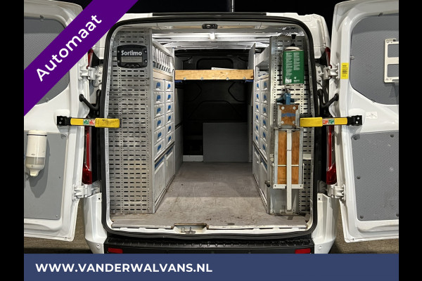 Ford Transit Custom 2.0 TDCI 170pk Automaat L2H1 inrichting Euro6 Airco | 2x zijdeur | Navigatie LED, Cruisecontrol, Parkeersensoren, Stoelverwarming, Verwarmde voorruit, Bijrijdersbank