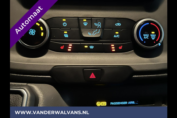 Ford Transit Custom 2.0 TDCI 170pk Automaat L2H1 inrichting Euro6 Airco | 2x zijdeur | Navigatie LED, Cruisecontrol, Parkeersensoren, Stoelverwarming, Verwarmde voorruit, Bijrijdersbank