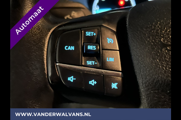 Ford Transit Custom 2.0 TDCI 170pk Automaat L2H1 inrichting Euro6 Airco | 2x zijdeur | Navigatie LED, Cruisecontrol, Parkeersensoren, Stoelverwarming, Verwarmde voorruit, Bijrijdersbank