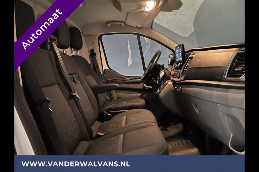 Ford Transit Custom 2.0 TDCI 170pk Automaat L2H1 inrichting Euro6 Airco | 2x zijdeur | Navigatie LED, Cruisecontrol, Parkeersensoren, Stoelverwarming, Verwarmde voorruit, Bijrijdersbank