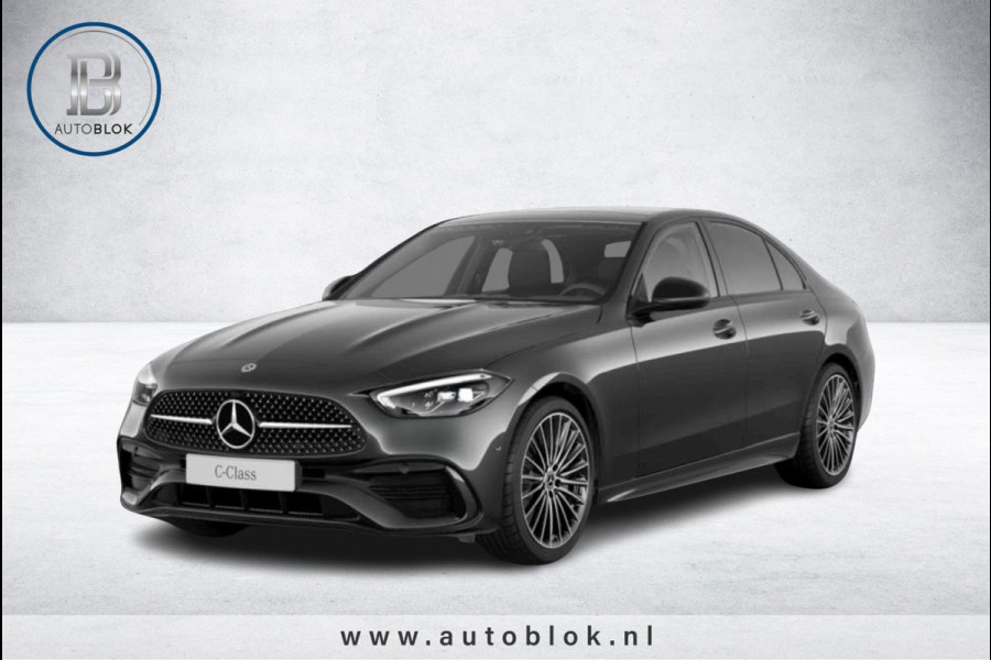 Mercedes-Benz C-Klasse 180 AMG Line | Pano | Leder | Sfeerverlicht.