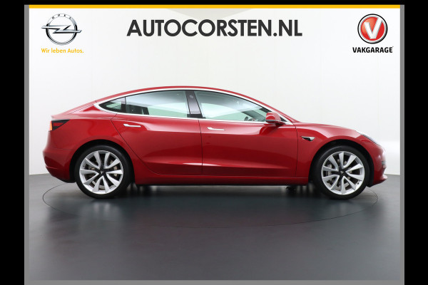 Tesla Model 3 SR+60kWh Trekhaak 325PK 19" 59.000 nieuw ! AutoPilot FSD.vb Premium-Luidsprekers Leer PanoDak Adaptive cruise 18" Camera's Elekt Ecc Navigatiesysteem full map LED-a+v Comfortstoel(en) ACC Dual-ECC DAB Voorverwarmen interieur via App Keyless via Telefoonsleutel One-Pedal-Drive Origin. NLse auto !