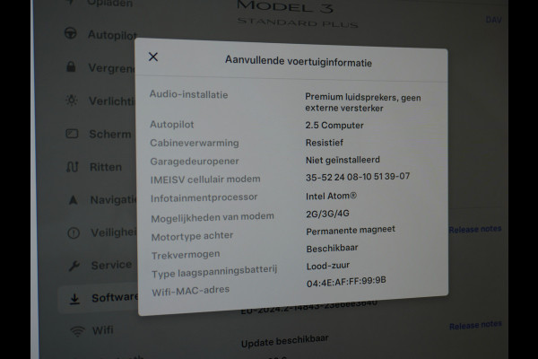 Tesla Model 3 SR+60kWh Trekhaak 325PK 19" 59.000 nieuw ! AutoPilot FSD.vb Premium-Luidsprekers Leer PanoDak Adaptive cruise 18" Camera's Elekt Ecc Navigatiesysteem full map LED-a+v Comfortstoel(en) ACC Dual-ECC DAB Voorverwarmen interieur via App Keyless via Telefoonsleutel One-Pedal-Drive Origin. NLse auto !