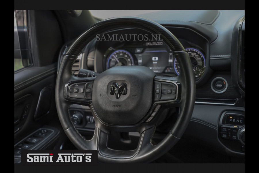 Dodge Ram 1500 BLACK BEAST | HULK PACKAGE | HEMI 5.7 V8 4x4 | LIMITED EDITION | EERSTE EIGENAAR | BOM VOL | DUBBELE CABINE | 5 PERSOONS PICK UP | MWK KLEP | LUCHTVERING | HUD |