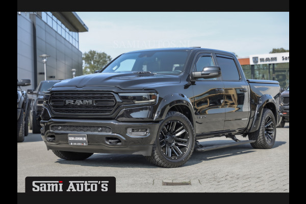 Dodge Ram 1500 BLACK BEAST | HULK PACKAGE | HEMI 5.7 V8 4x4 | LIMITED EDITION | EERSTE EIGENAAR | BOM VOL | DUBBELE CABINE | 5 PERSOONS PICK UP | MWK KLEP | LUCHTVERING | HUD |